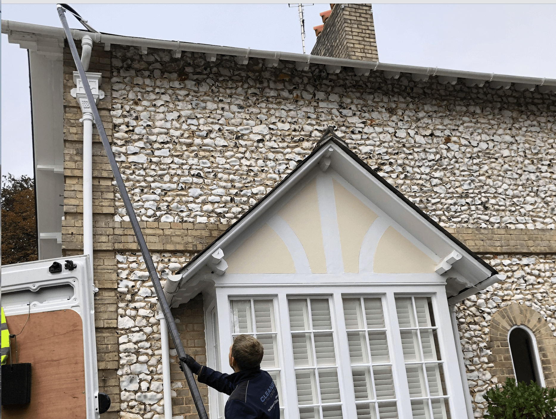 Professional gutter cleaning tools and equipment used by The Roof Moss Cleaners in Biggleswade